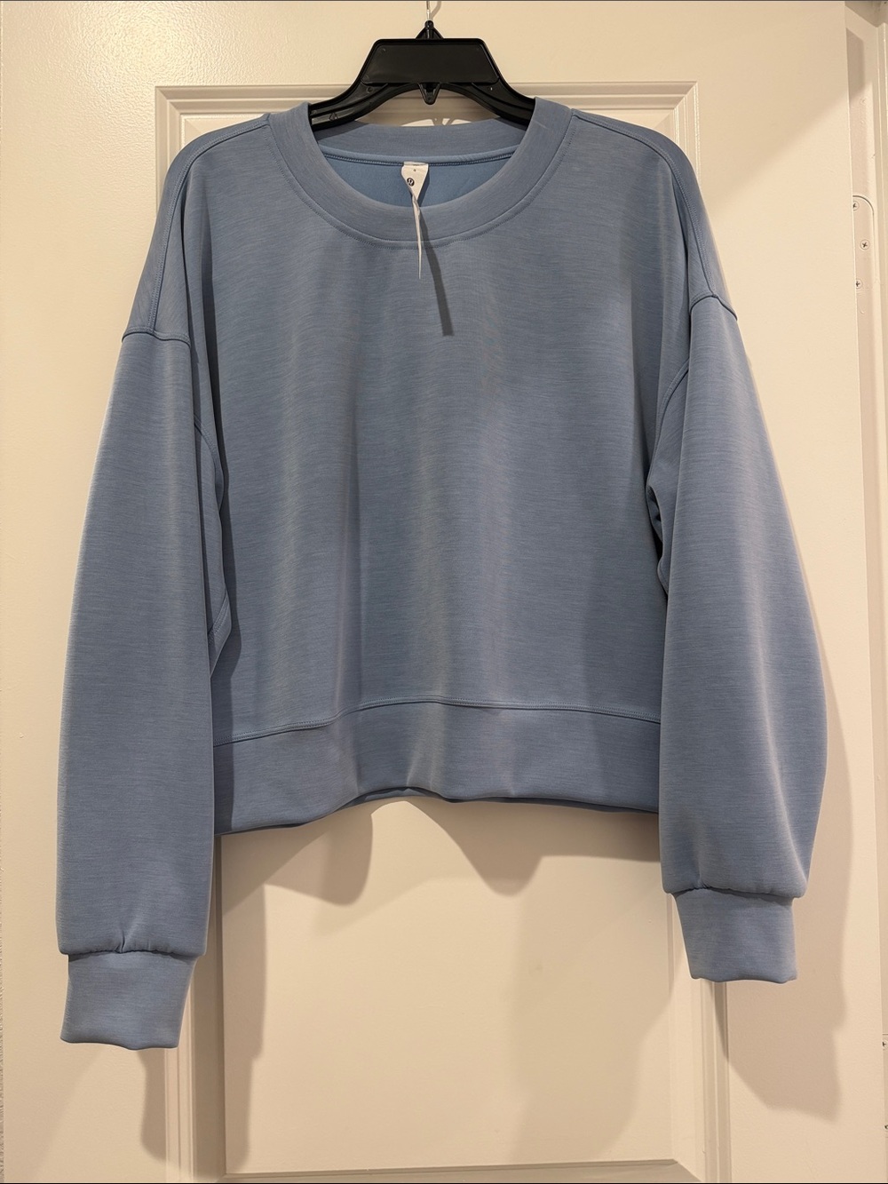 Light Blue Women’s Crewneck Pullover Sweatshirt
